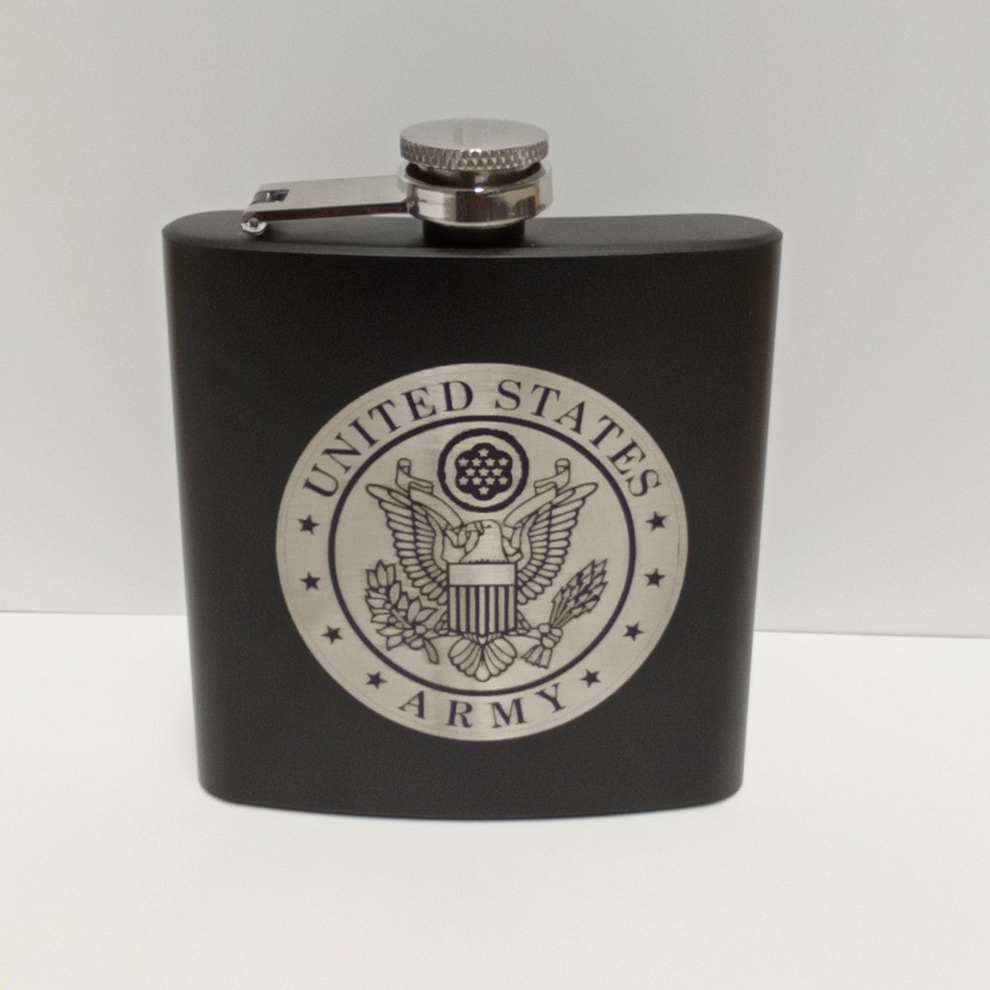 6 oz. Powder Coated Flask