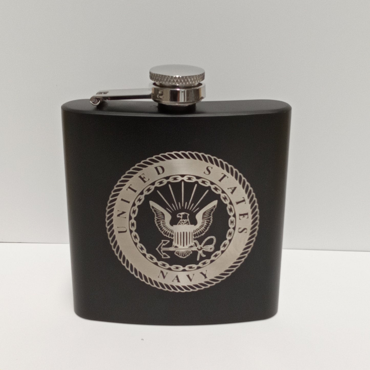 6 oz. Powder Coated Flask
