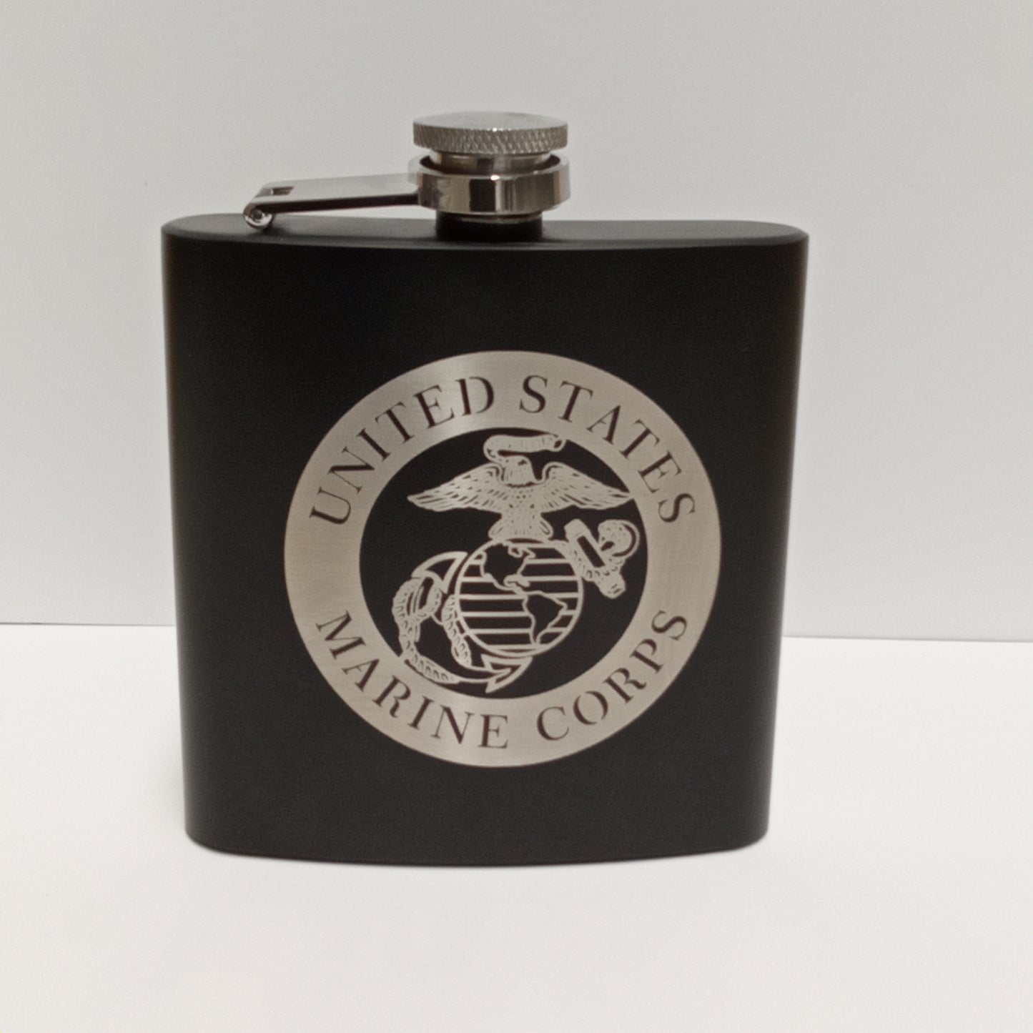 6 oz. Powder Coated Flask