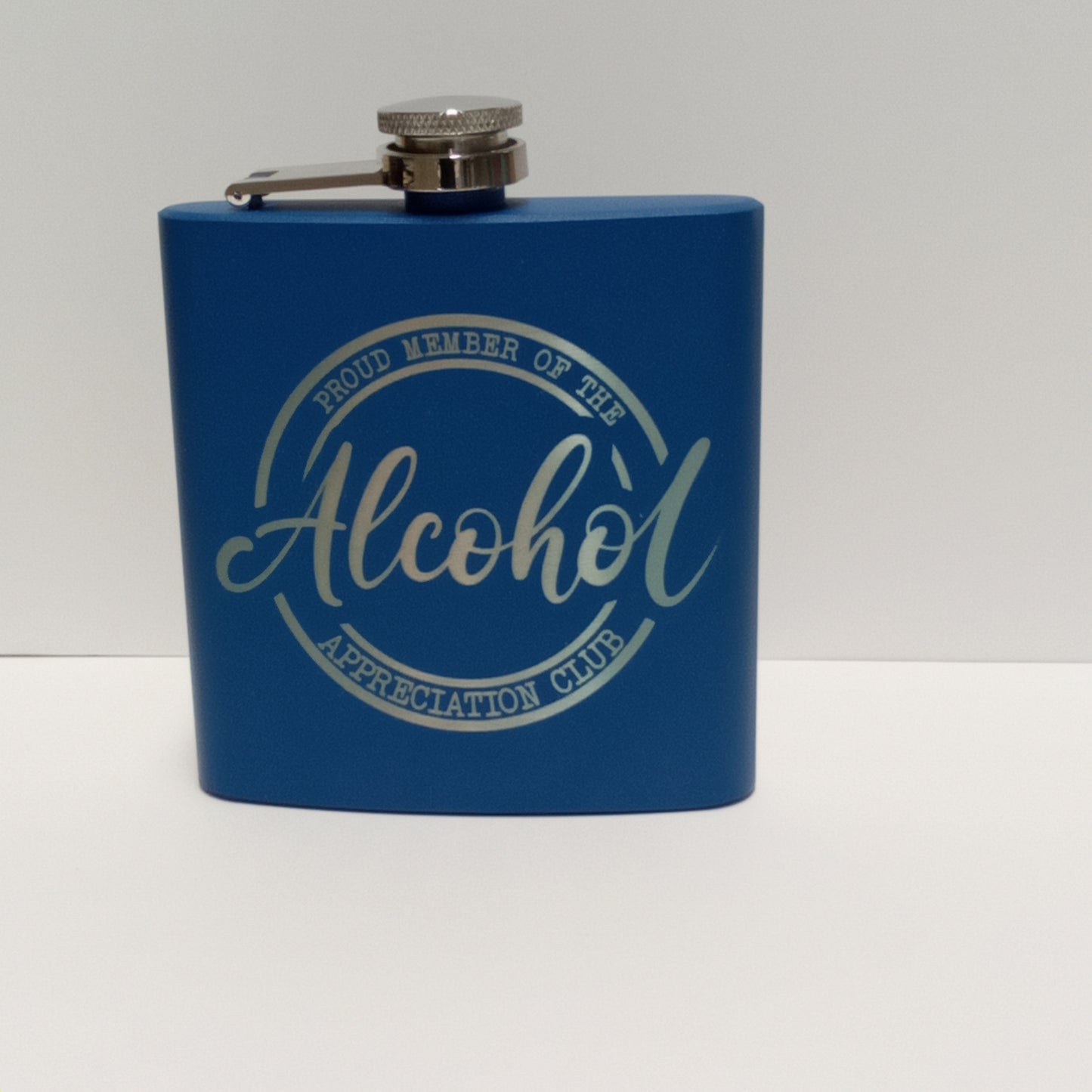 6 oz. Powder Coated Flask