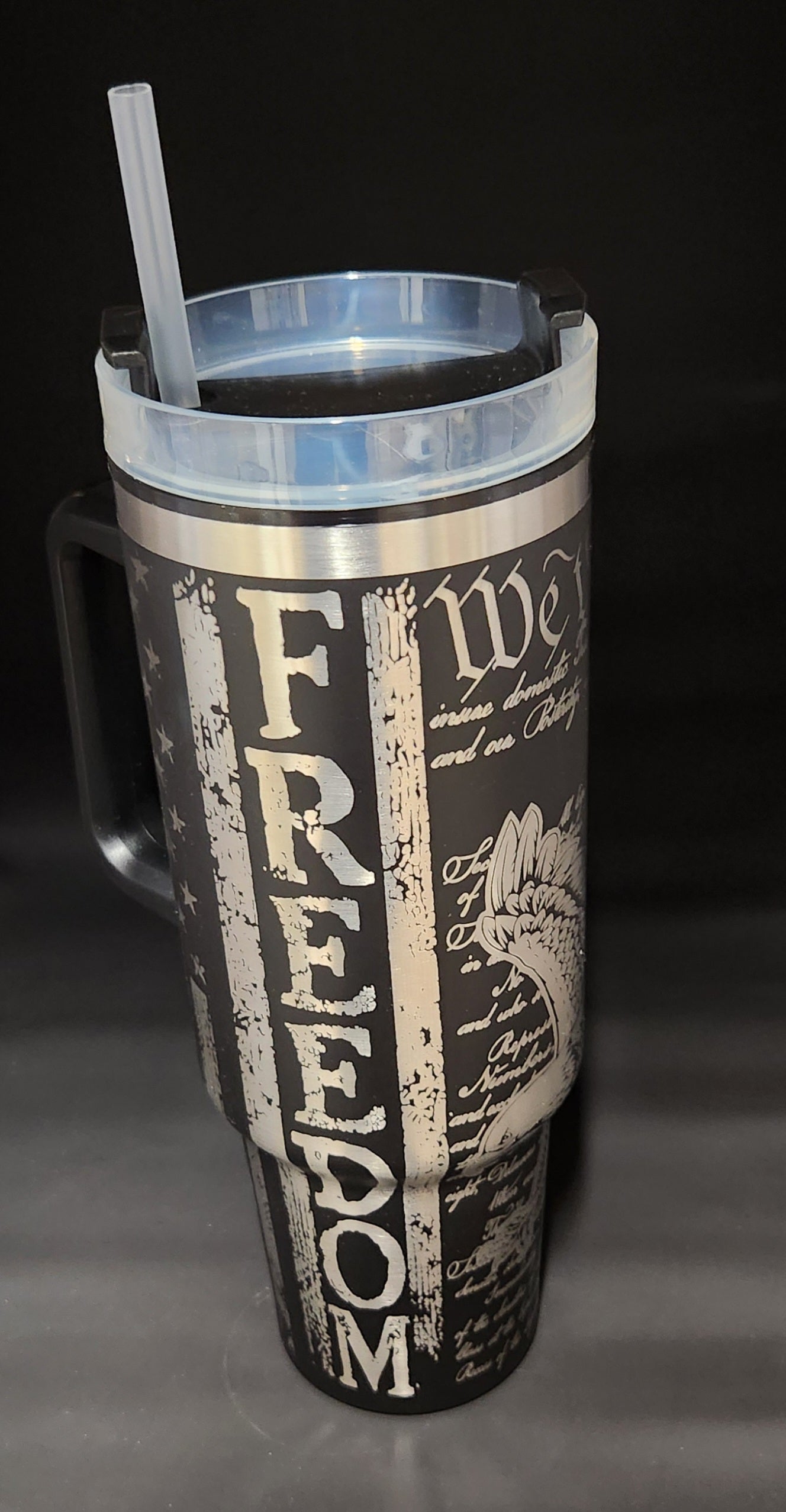 40oz Tumbler w/ handle