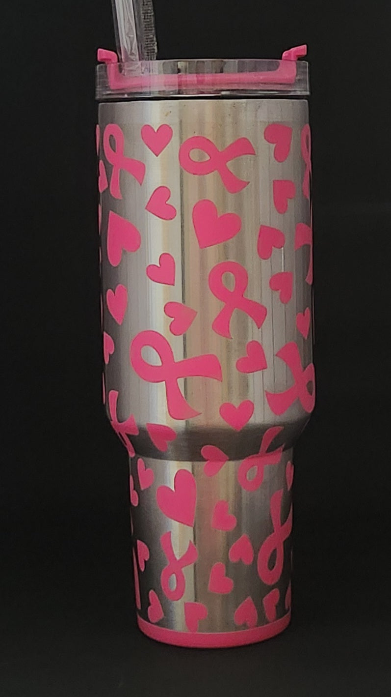 40oz Tumbler w/ handle
