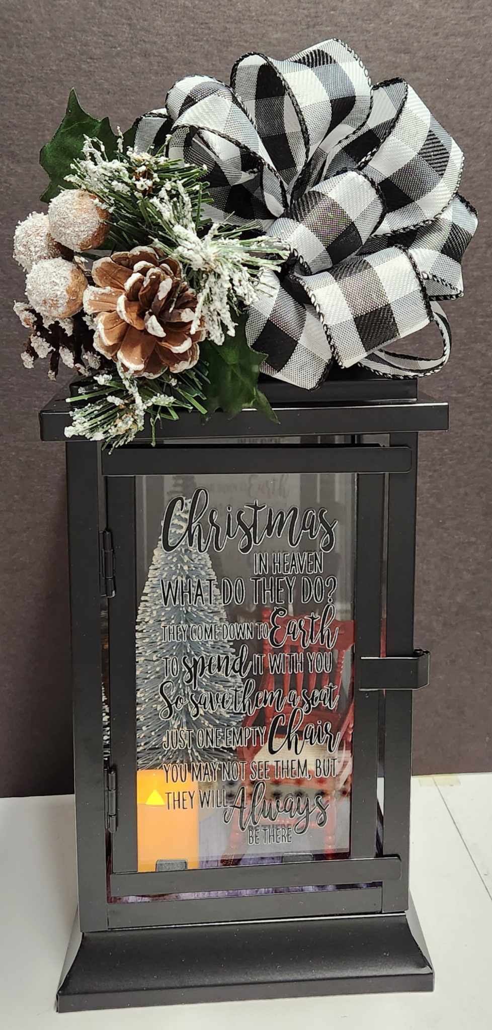 Christmas in Heaven Lantern