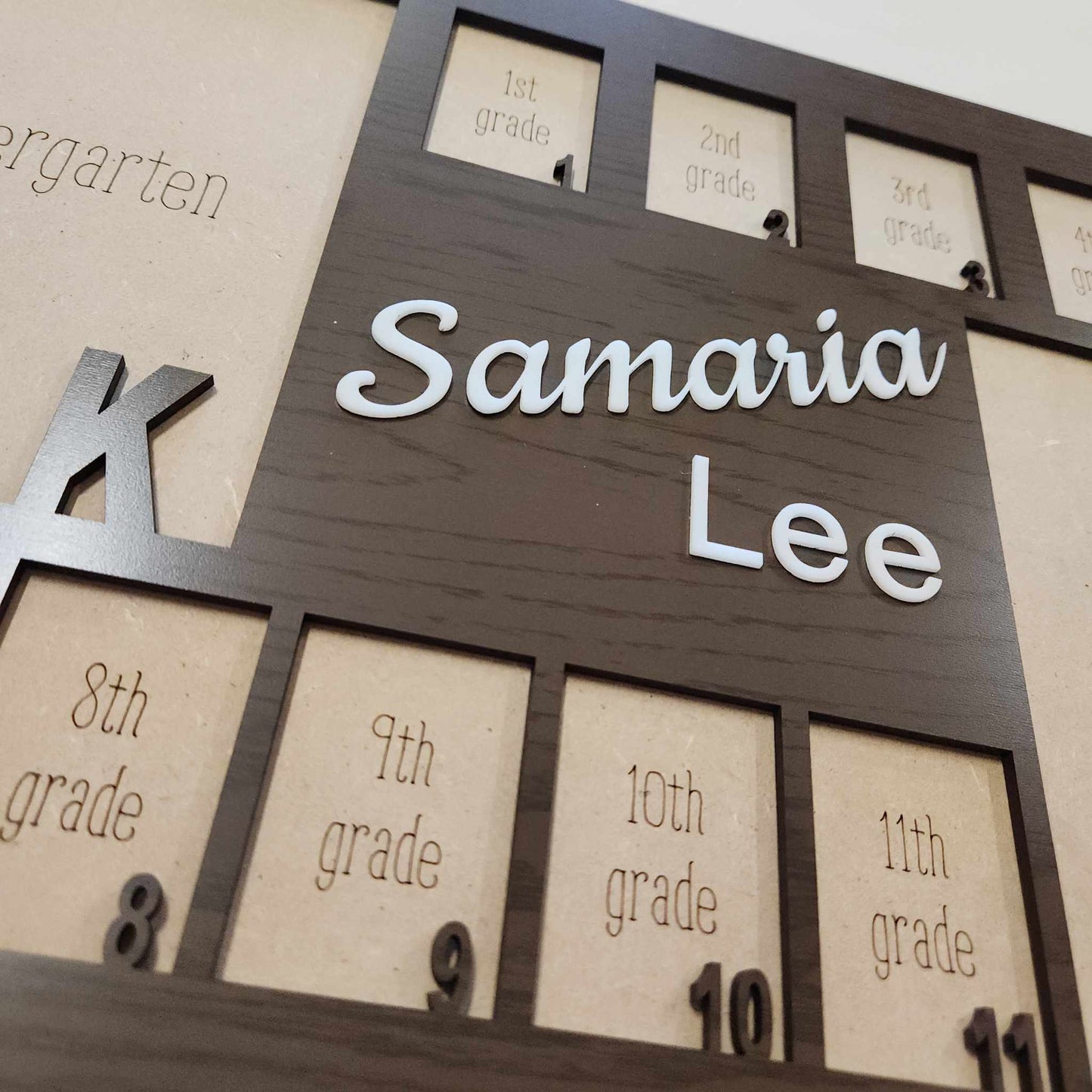 School Years Picture Frame