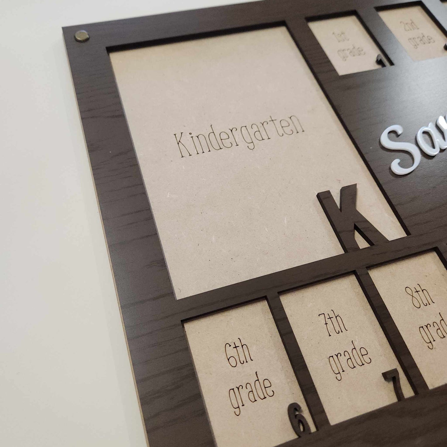 School Years Picture Frame