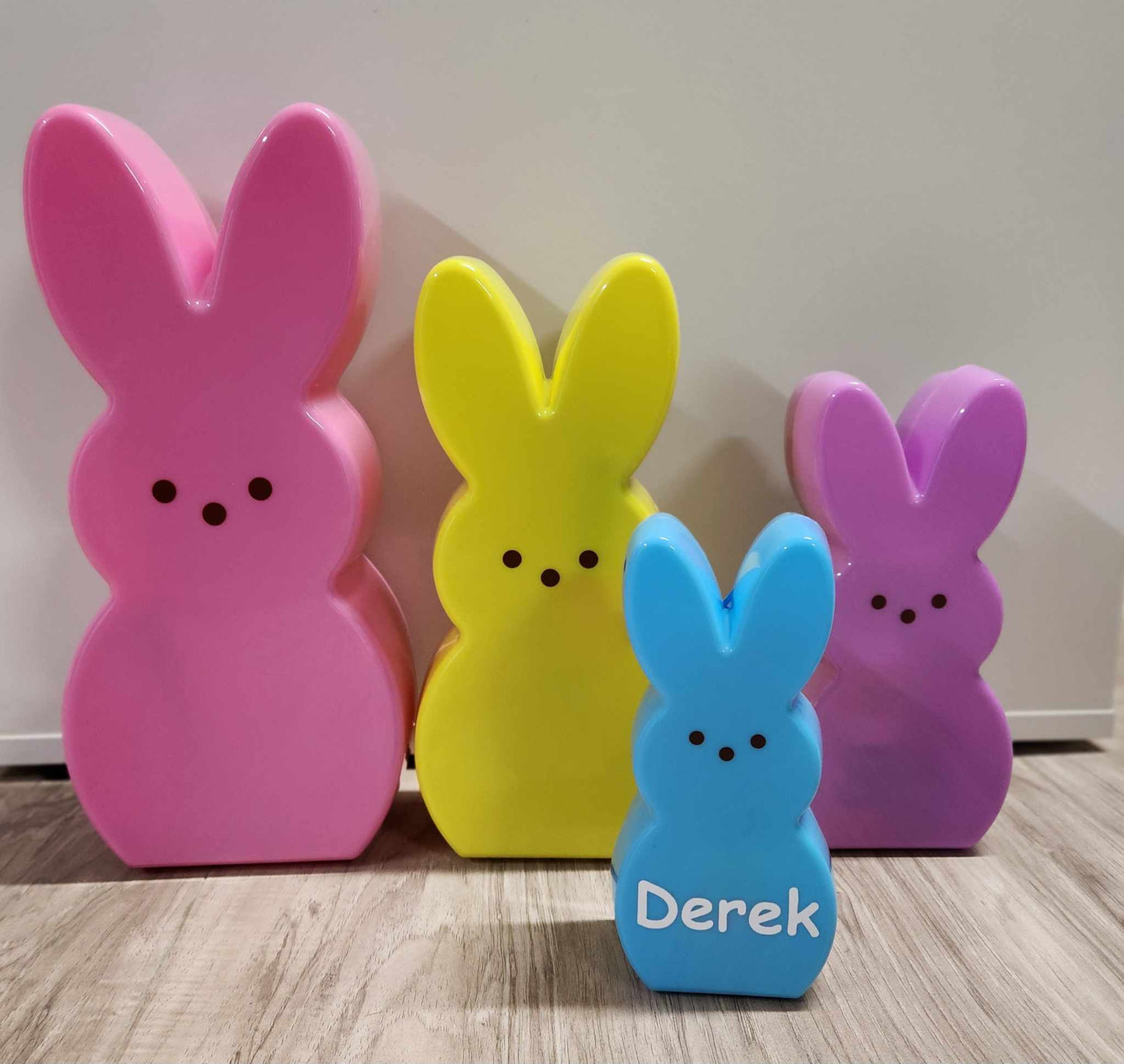 Personalized Bunny Easter Eggs