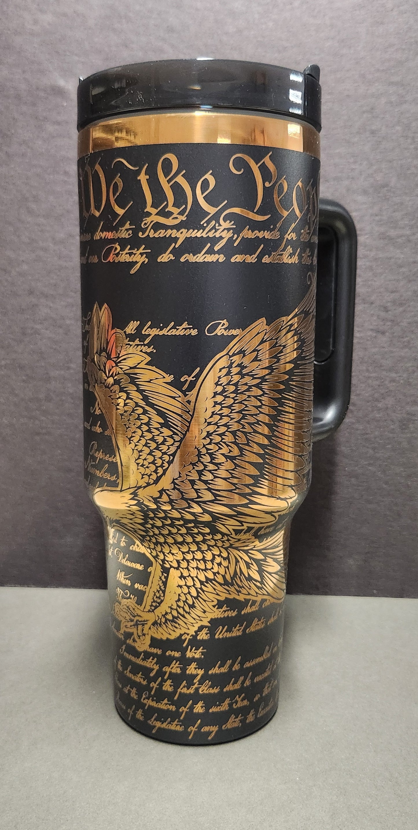 40oz Tumbler w/ handle