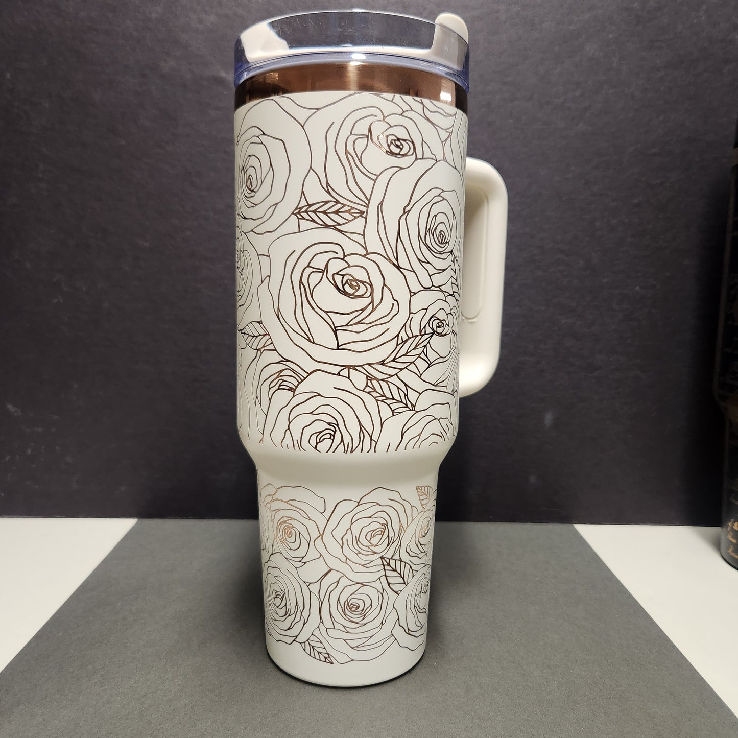 40oz Tumbler w/ handle
