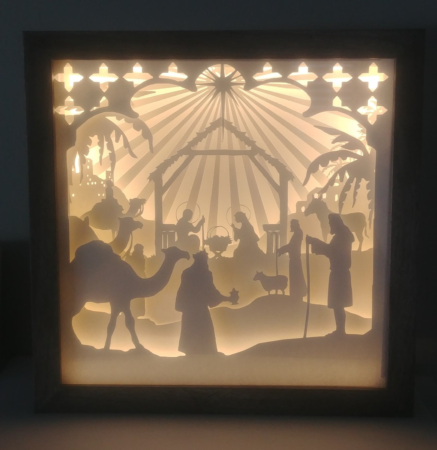 Nativity Light Box