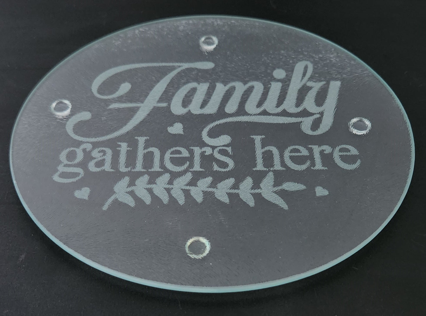 Glass Decorative Cutting Board