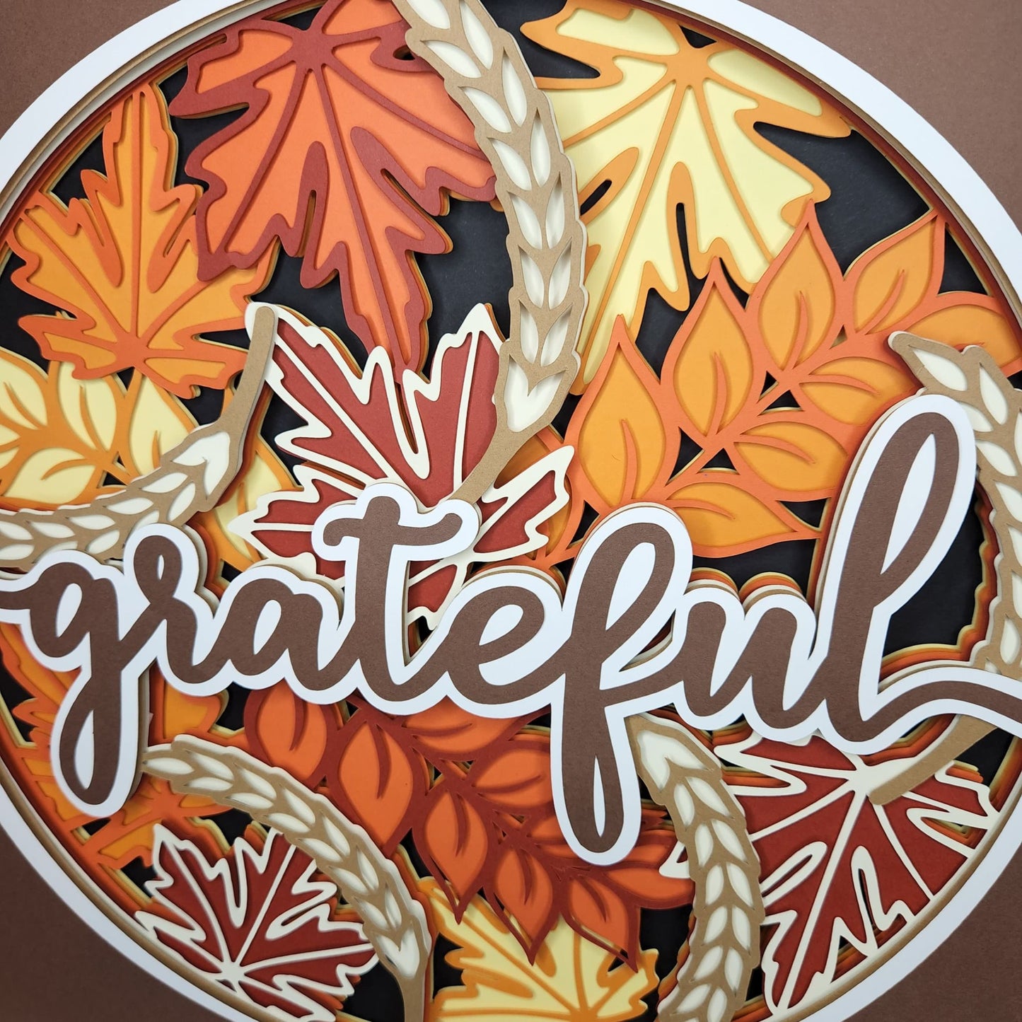 Thankful, Grateful or Blessed-Large