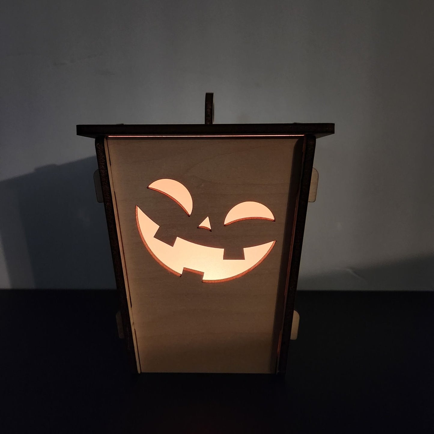 Halloween Wooden Lantern