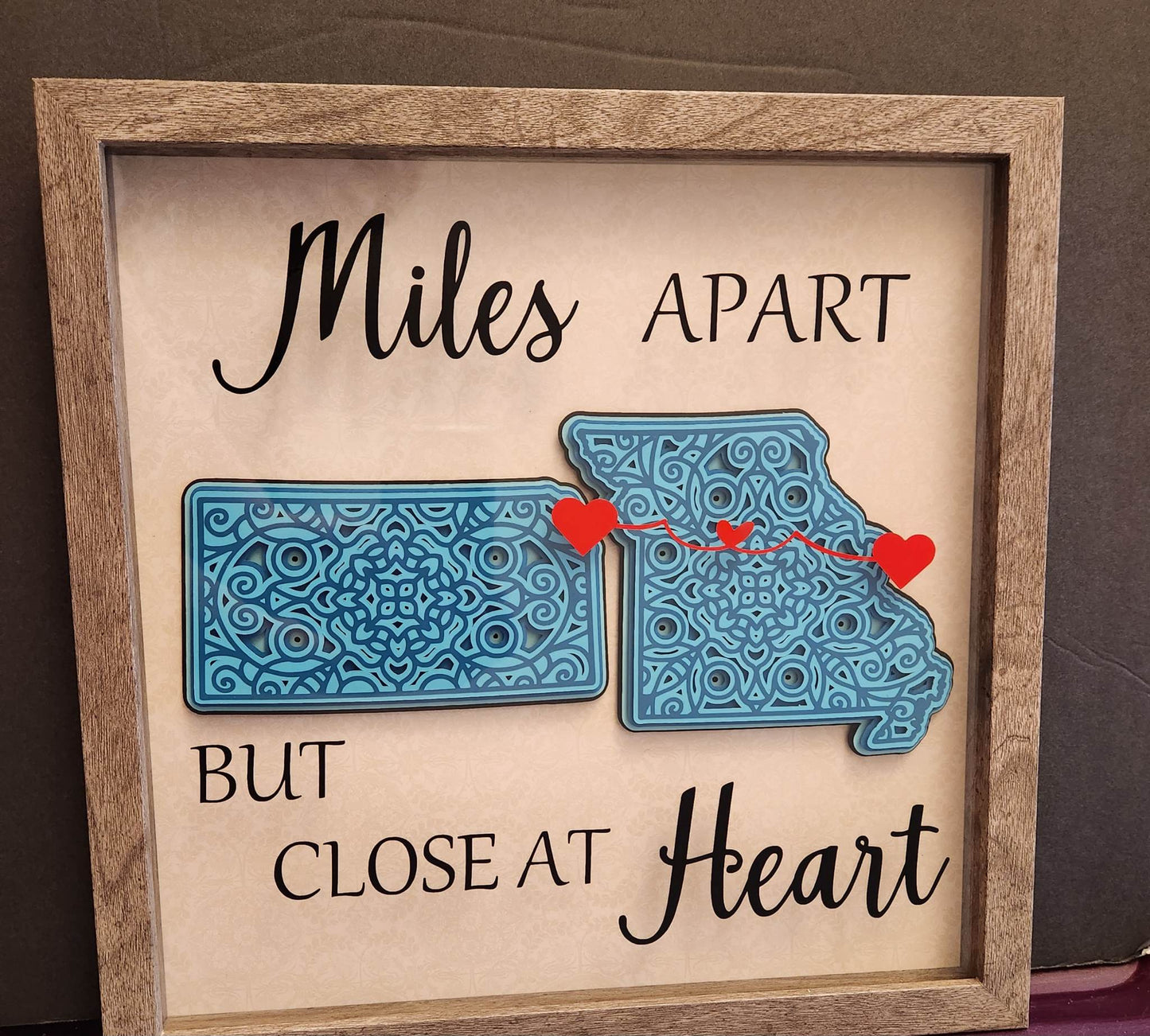 Miles Apart but Close at Heart