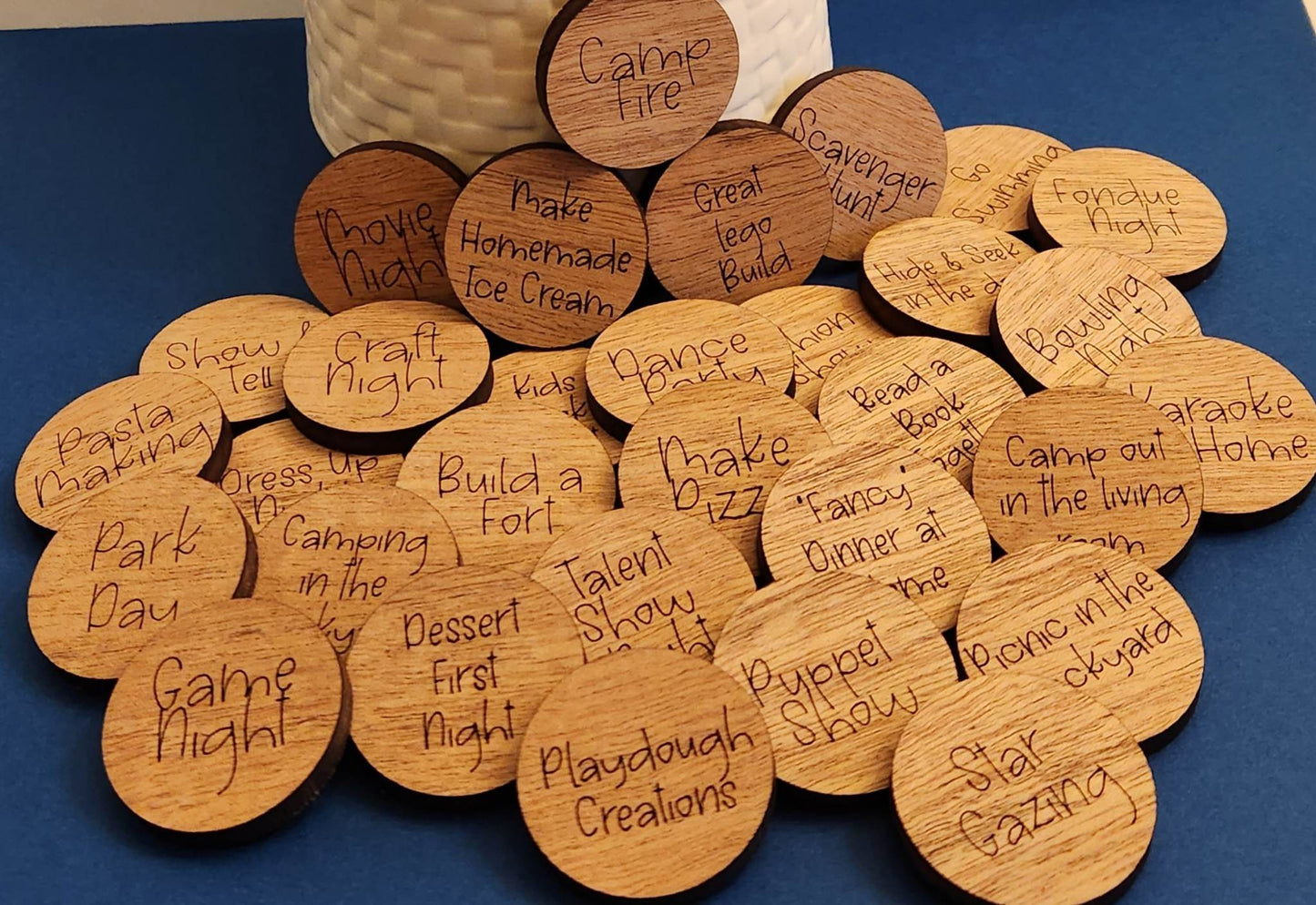 Family Night Token Jar