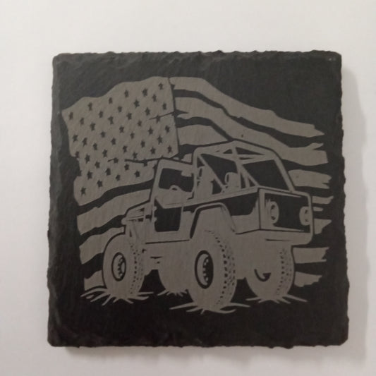 Slate Coaster 4x4 Part 2