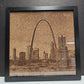 12 X 12 Framed Cork Picture