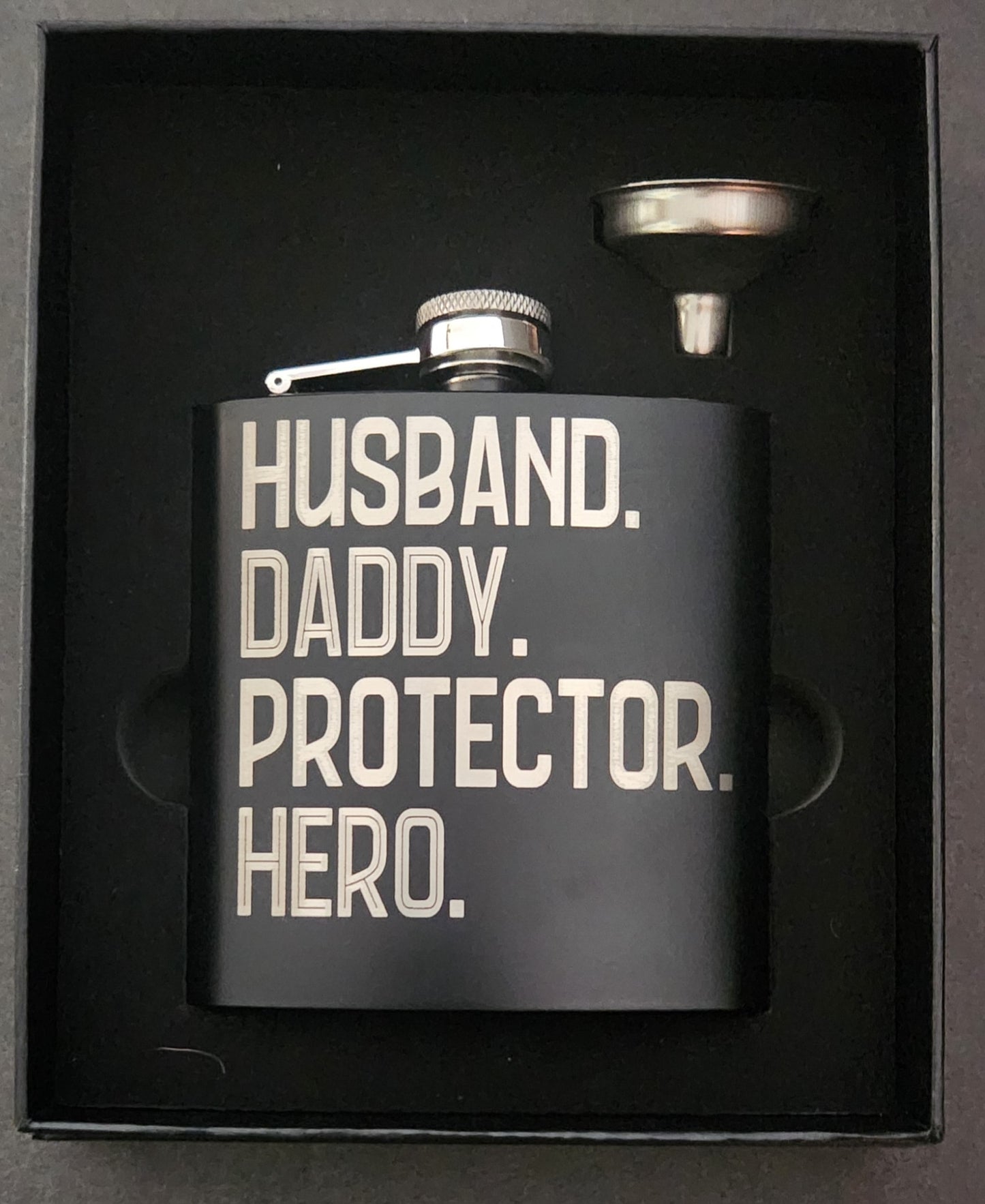 6oz Flask with Gift Box and Funnel