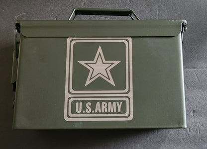 Metal 0.30 Caliber Ammo Can (Empty)