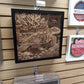 12 X 12 Framed Cork Picture