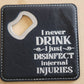 Leatherette Bottle Opener Coaster 