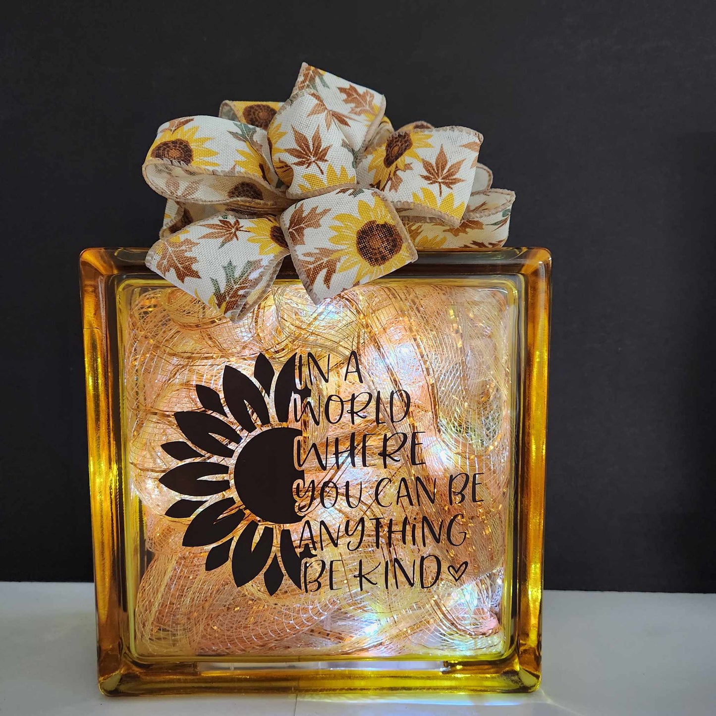 Be Kind Sunflower