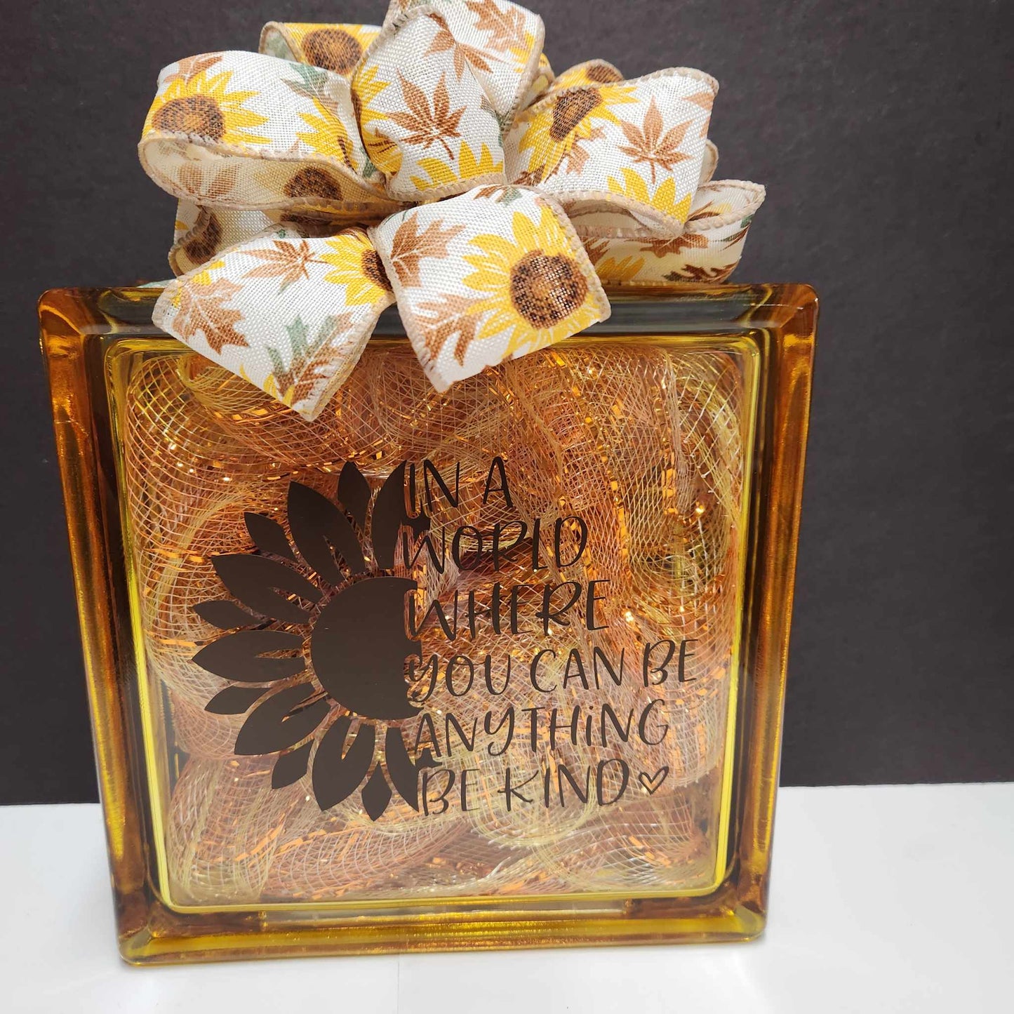 Be Kind Sunflower