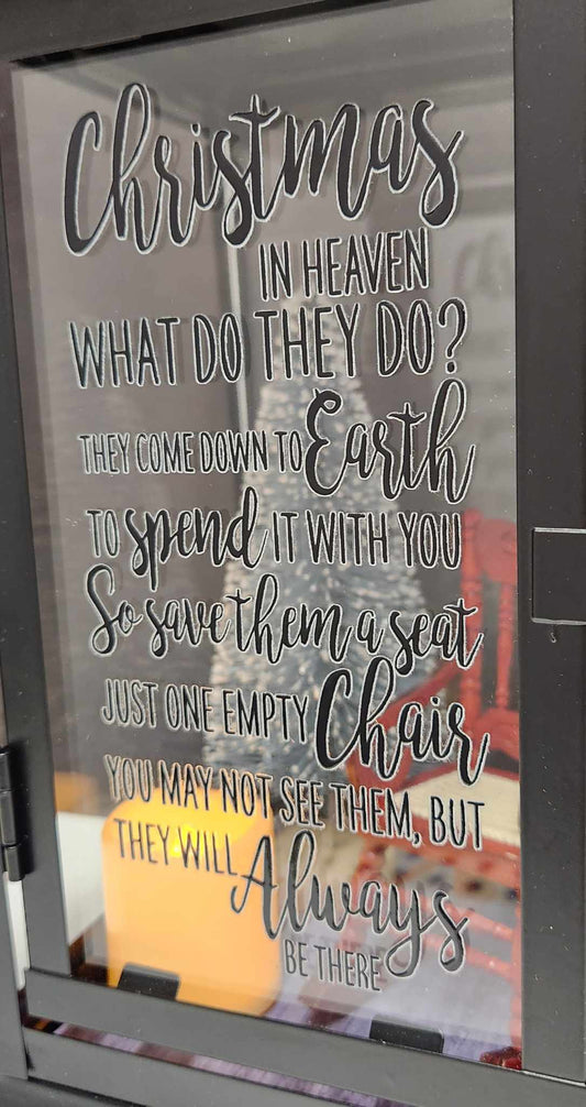 Christmas in Heaven Lantern