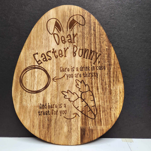 Dear Easter Bunny Charcuterie Board