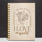 Wooden notebook