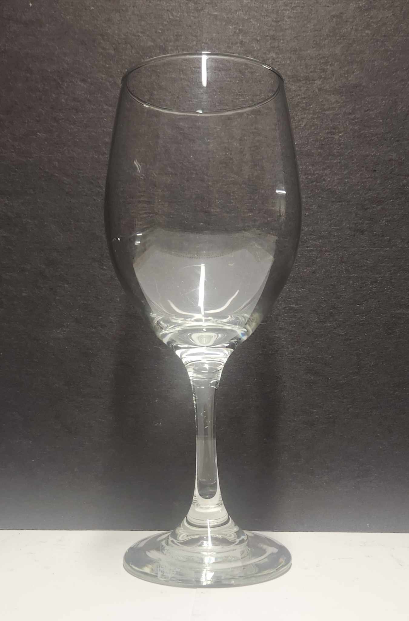 Wine Glass engraved with design