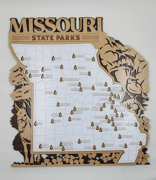 Missouri State Park Map