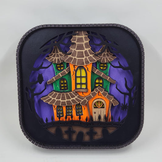 Haunted House Shelf Sitter