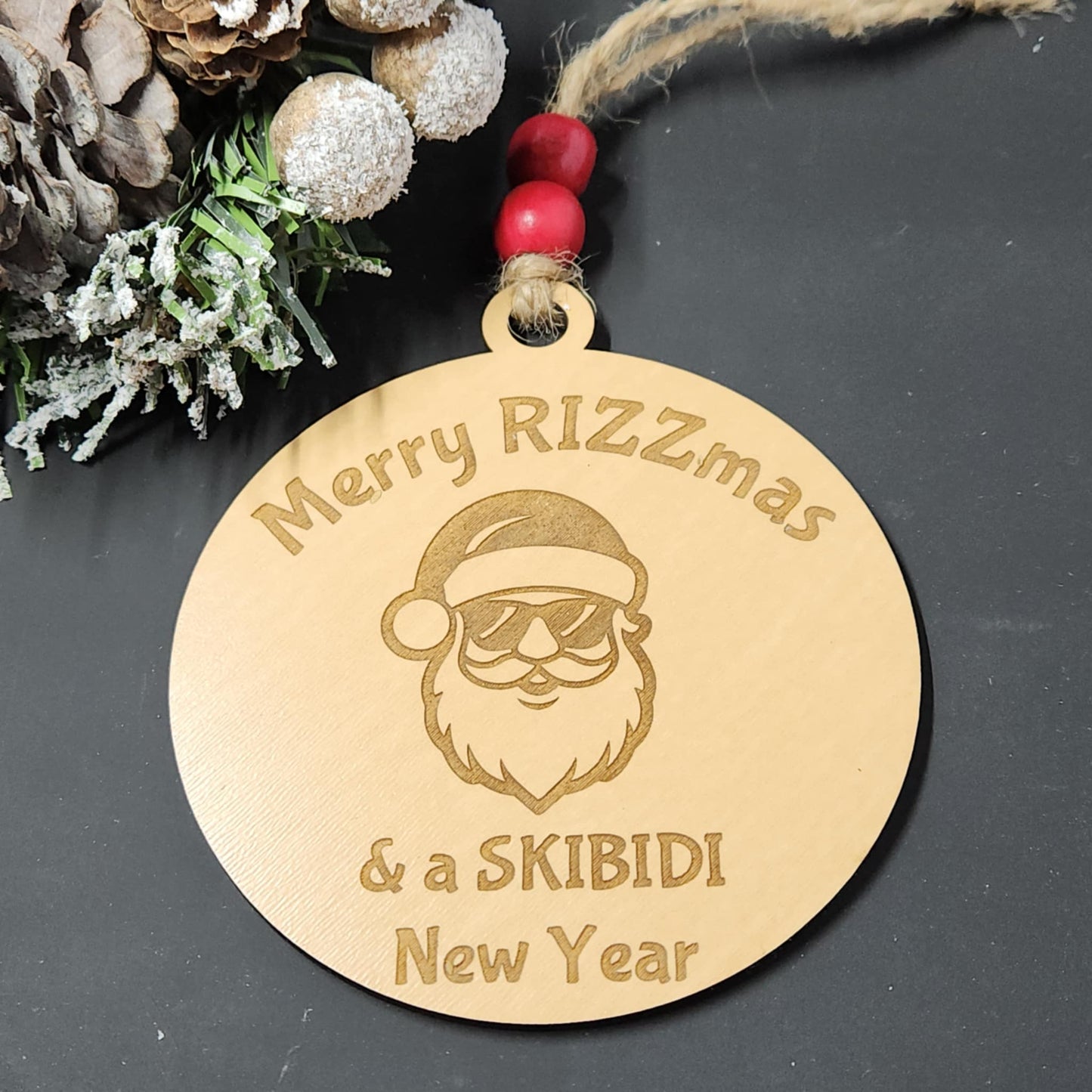 Merry RIZZmas ornament