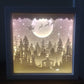 Santa's Cabin Light Box