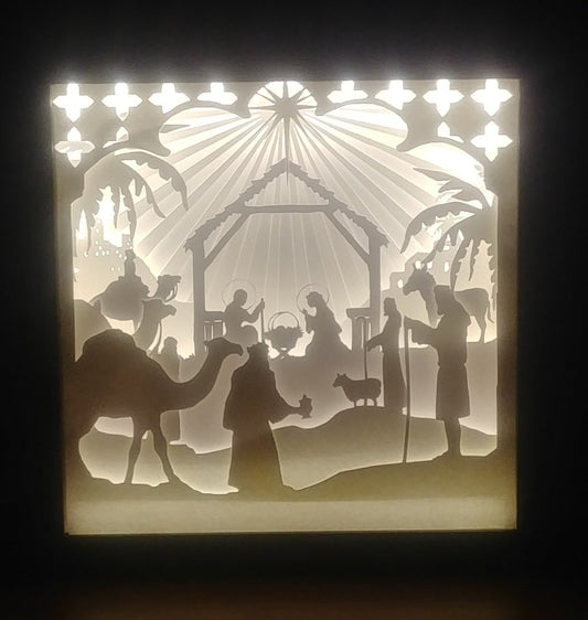 Nativity Light Box