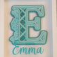 3D Layered Name Shadowbox
