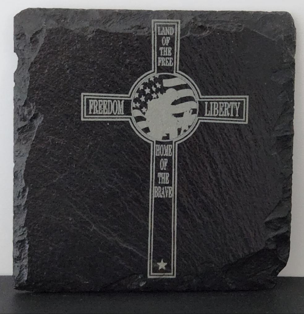 Slate Coasters 4x4