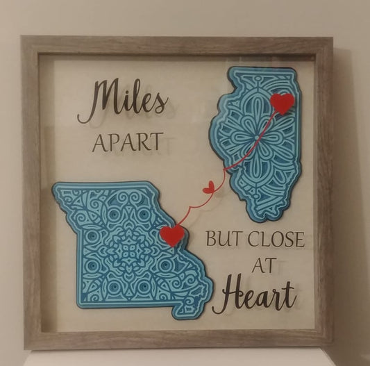 Miles Apart but Close at Heart