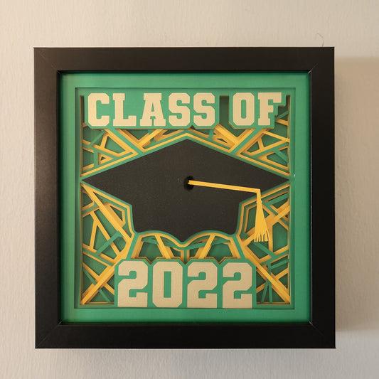 Graduation Cap Layered Design