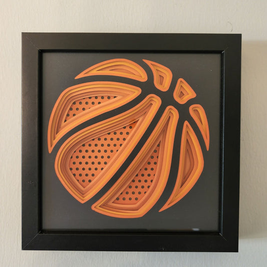 Basketball Layered Design