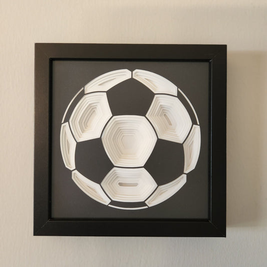 Soccer Ball Layered Design