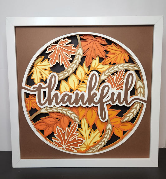 Thankful, Grateful or Blessed-Large