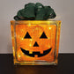 Halloween Glass Block