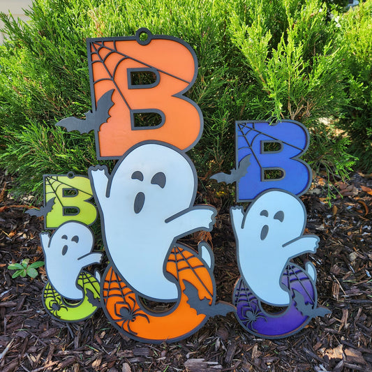 Ghost Boo Sign