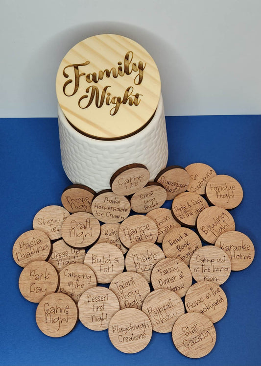Family Night Token Jar