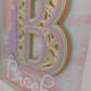 3D Layered Name Shadowbox